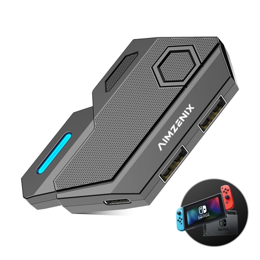 NEW Video Game Controller Emulator Keyboard Mouse Adapter