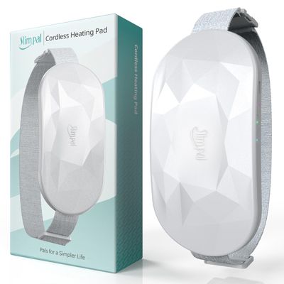 NEW Womens Cordless Heating Pad with Vibration