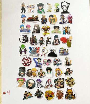 NEW 50 Anime Stickers