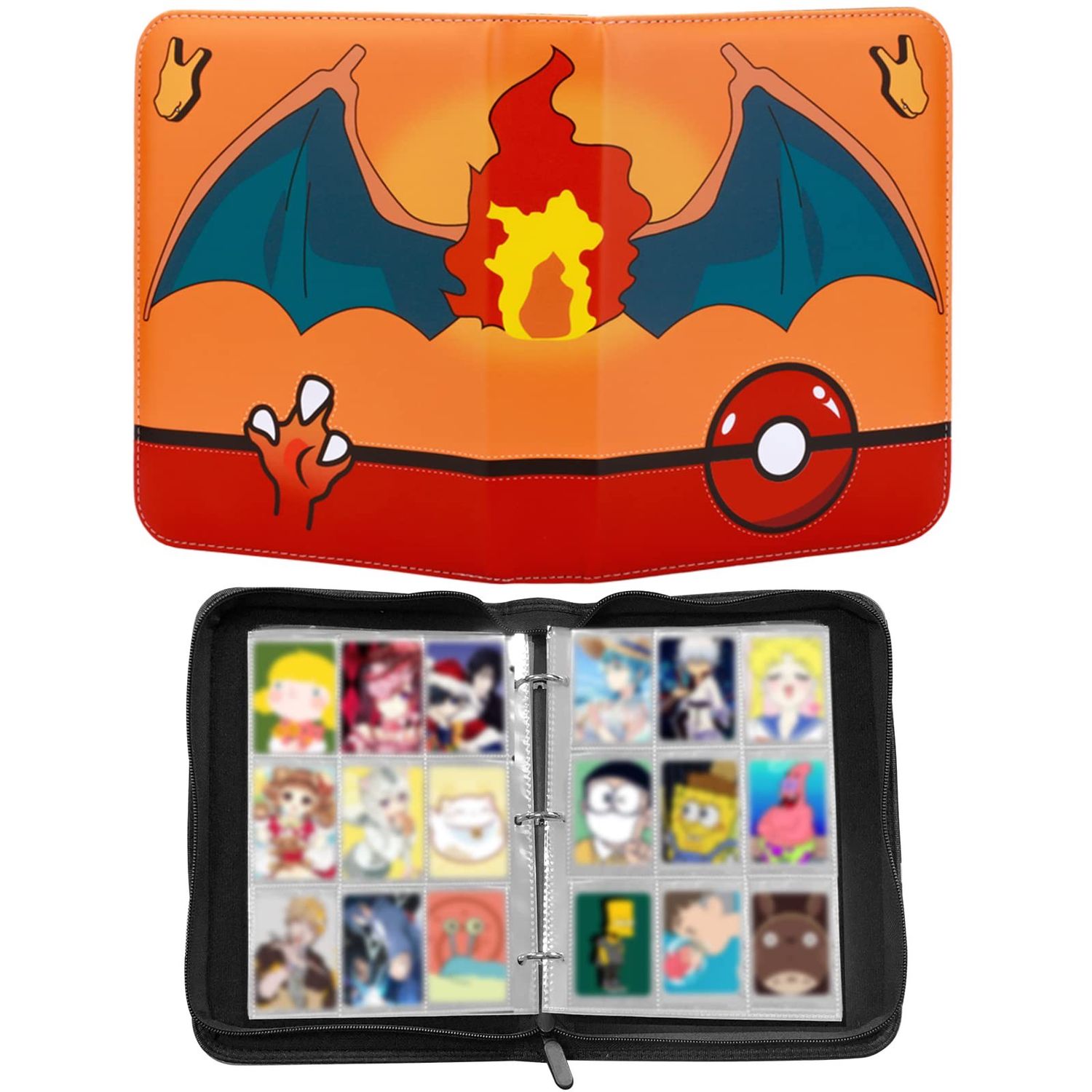 NEW Pokemon Card Binder Holder with Sheets
