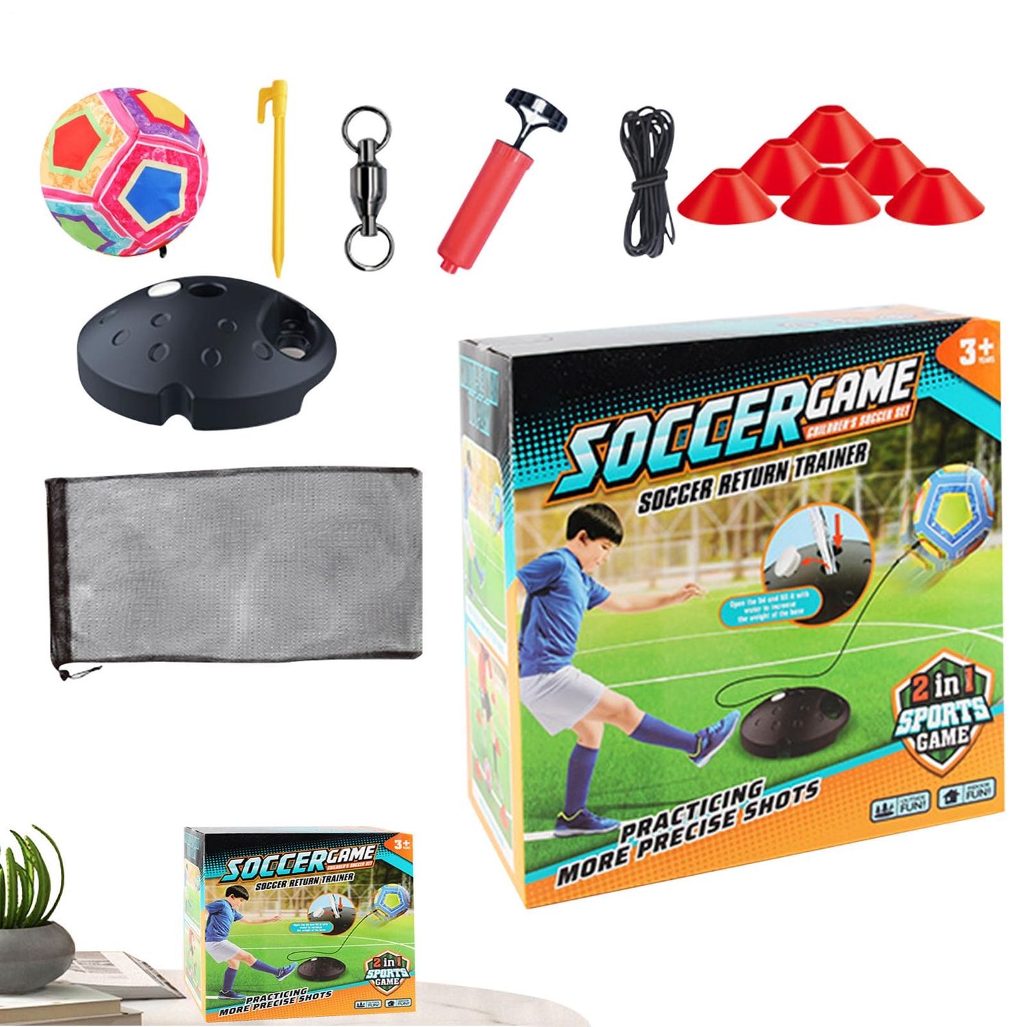 SEALED Kids Soccer Training Game Kit