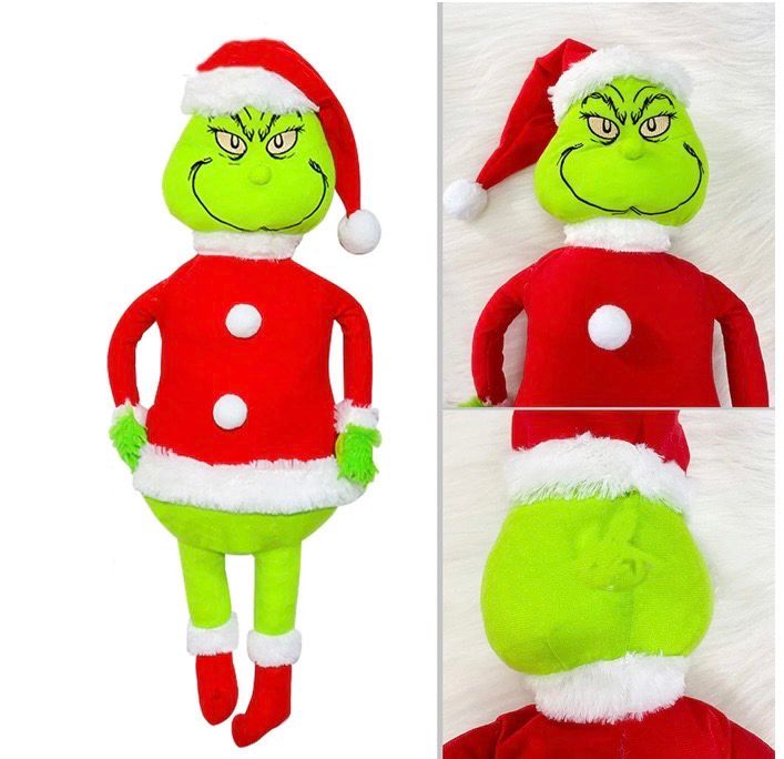 NEW Grinch Christmas Plush Toy Decoration