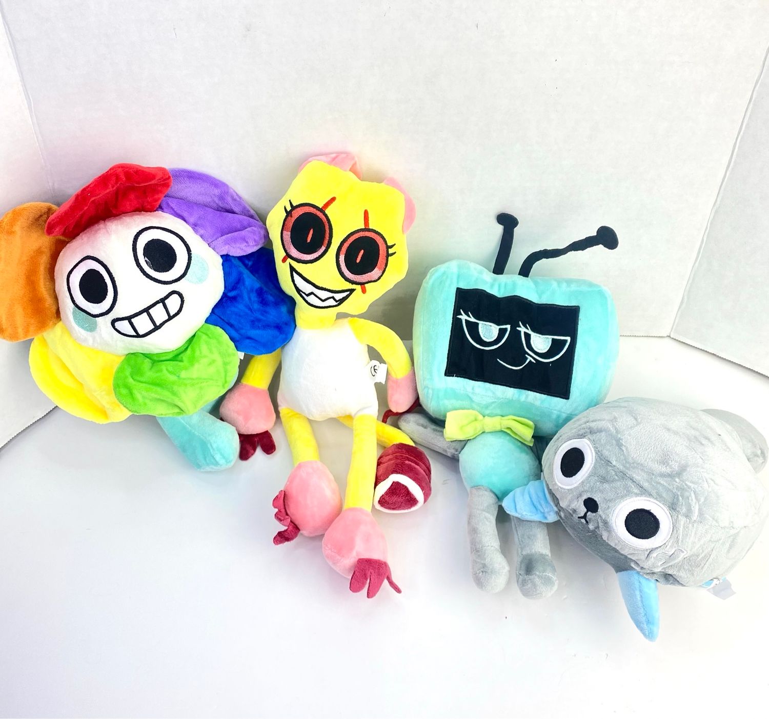 NEW 4 Pack Dandy’s World Stuffed Animal Plush Toy Set