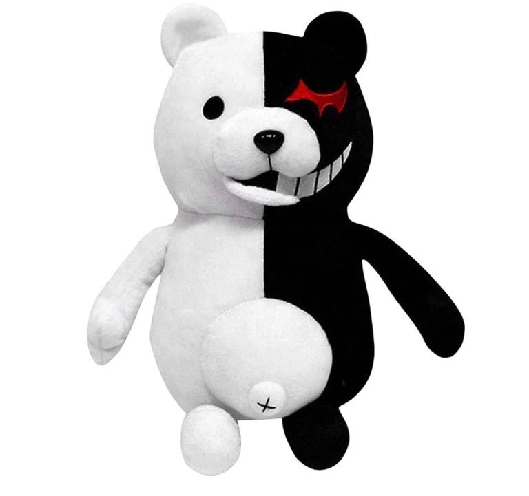 NEW Anime Monokuma Doll Stuffed Plush Animal Toy