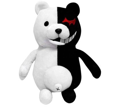 NEW Anime Monokuma Doll Stuffed Plush Animal Toy