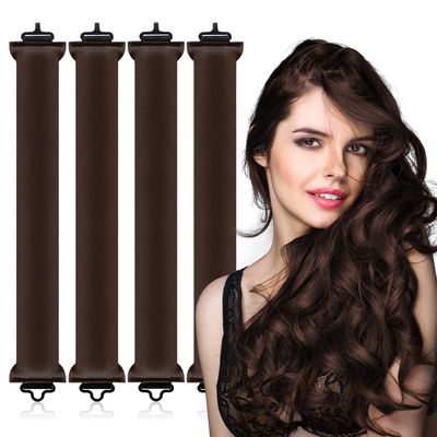 NEW 4pk Heatless Hair Curlers