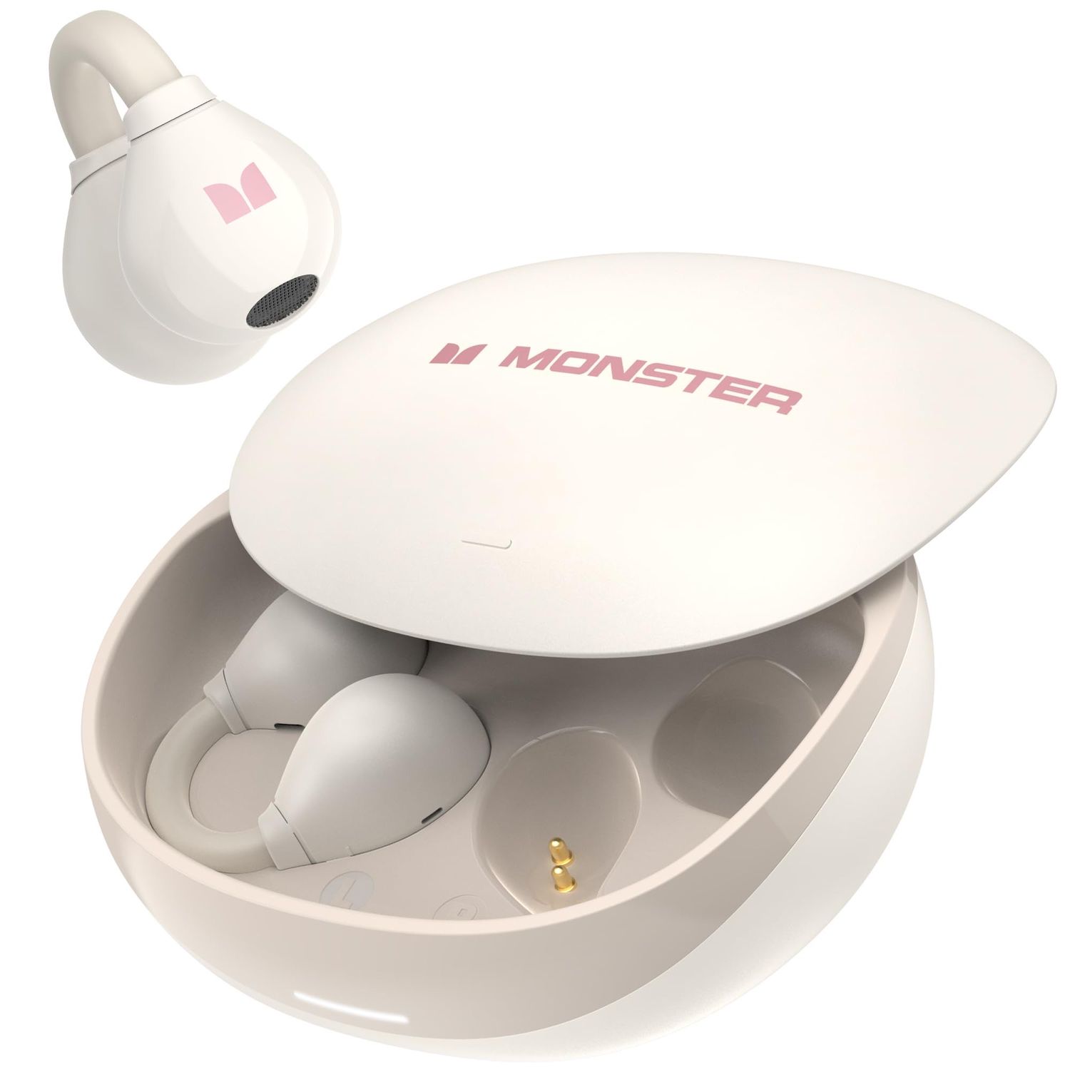 NEW Monster Ear Clip Wireless Earbuds Headphones