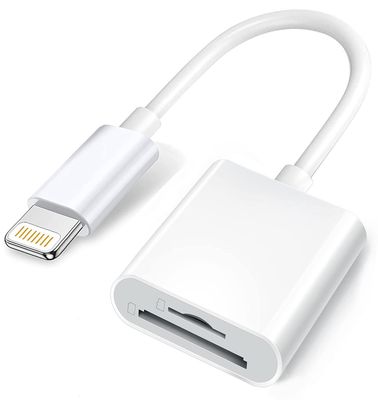 NEW Dual Lightning SD &amp; TF Card Reader