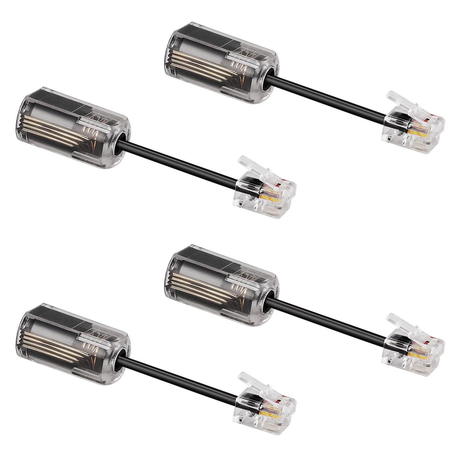 NEW 4 Pack Phone Cord Detangler Anti Tangle