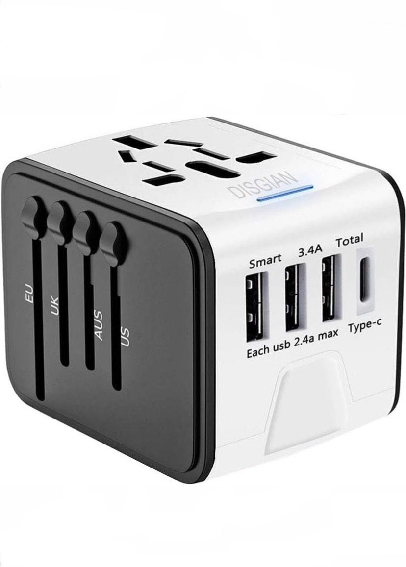 NEW 200 Country Travel Adapter Wall Plug