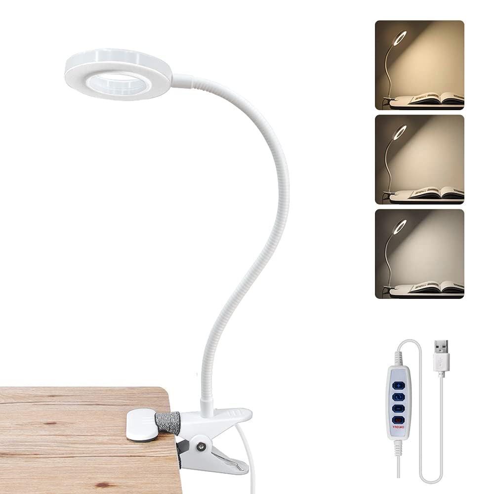 NEW LED Desk Lamp with Clamp Dimmable