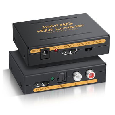NEW 4K HDMI Audio Extractor Splitter