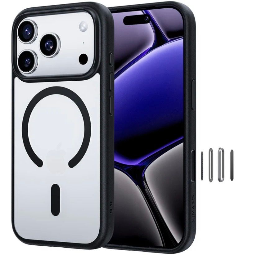 NEW iPhone 17 Pro Frosted Semi Clear Case