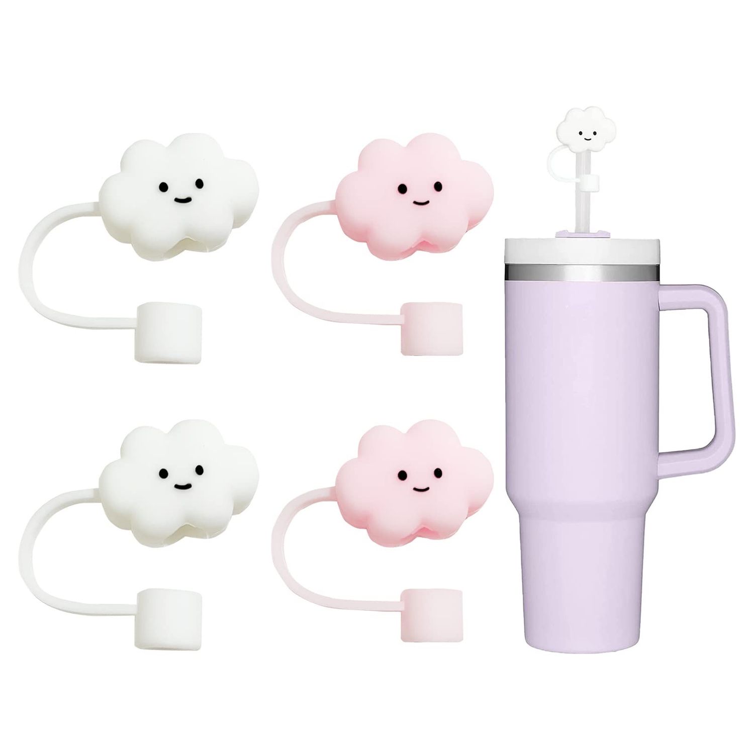 NEW 4 Pack Stanley Cup Silicone Spill Stoppers