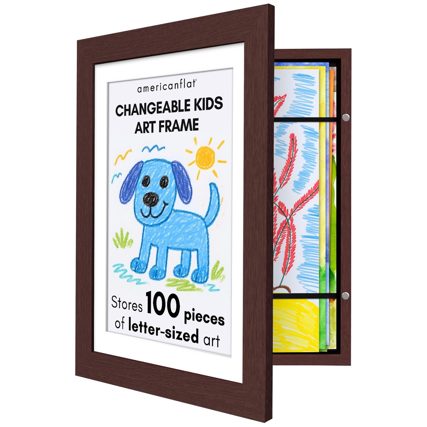 SEALED 3D Art Display Frame Box - Holds 100 Paintings