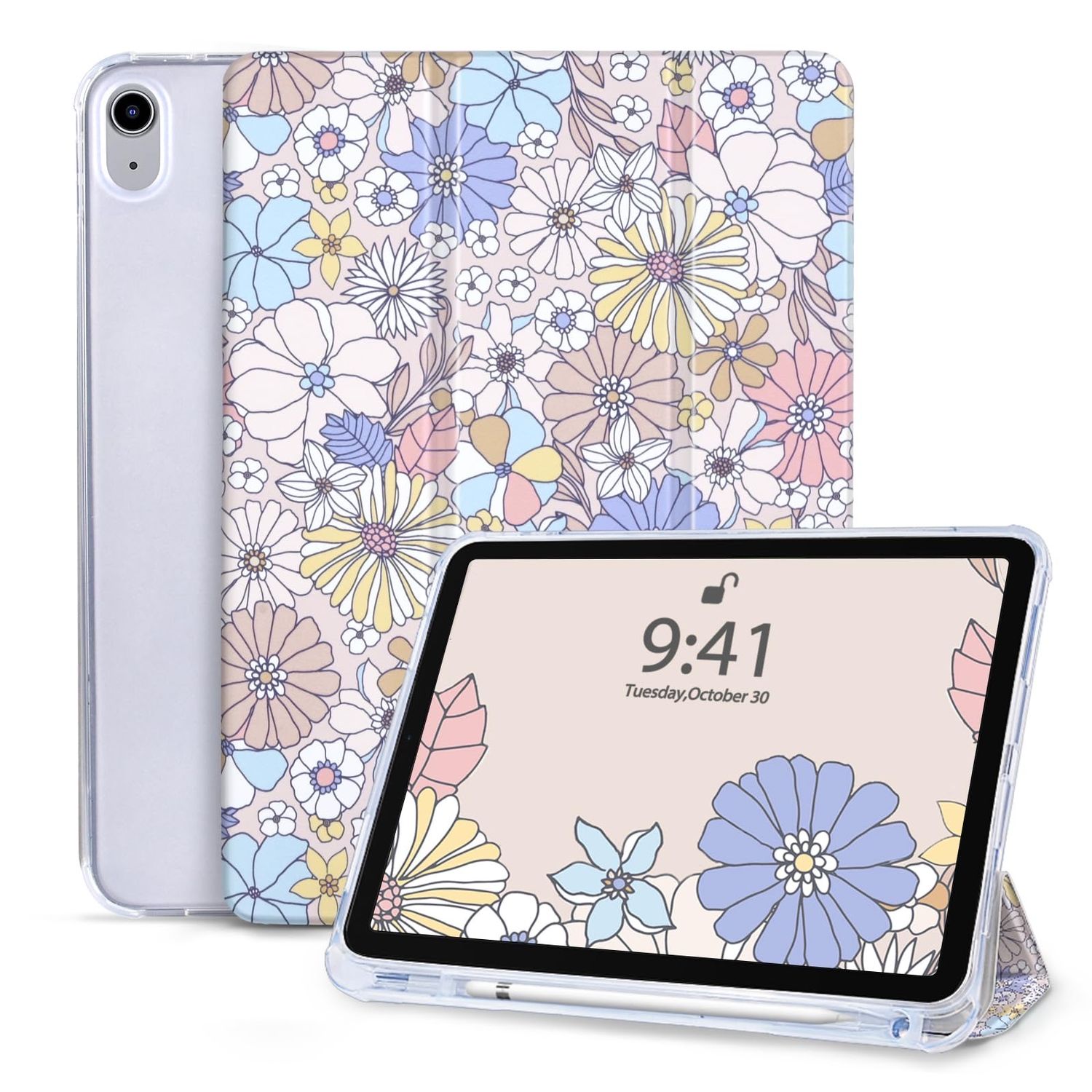 NEW iPad 10th/11th Gen 10.9” Floral Case