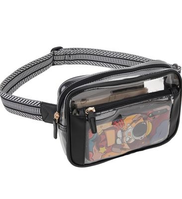 NEW Womens Clear Fanny Pack