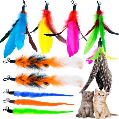 NEW Cat Feather Toy Replacement Refills