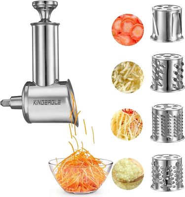 NEW 5pc Grater &amp; Shredder Attachments for KitchenAid Mixer
