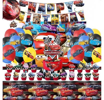 NEW 52pc Disney Cars Movie Birthday Party Balloon Set