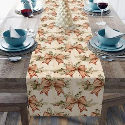 NEW Holiday Winter Festive Table Runner Decoration