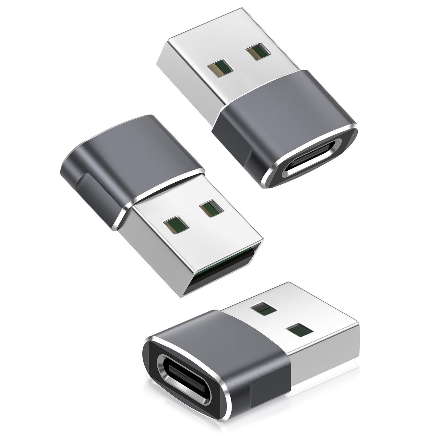 NEW 3 Pack USB C to USB Adapters