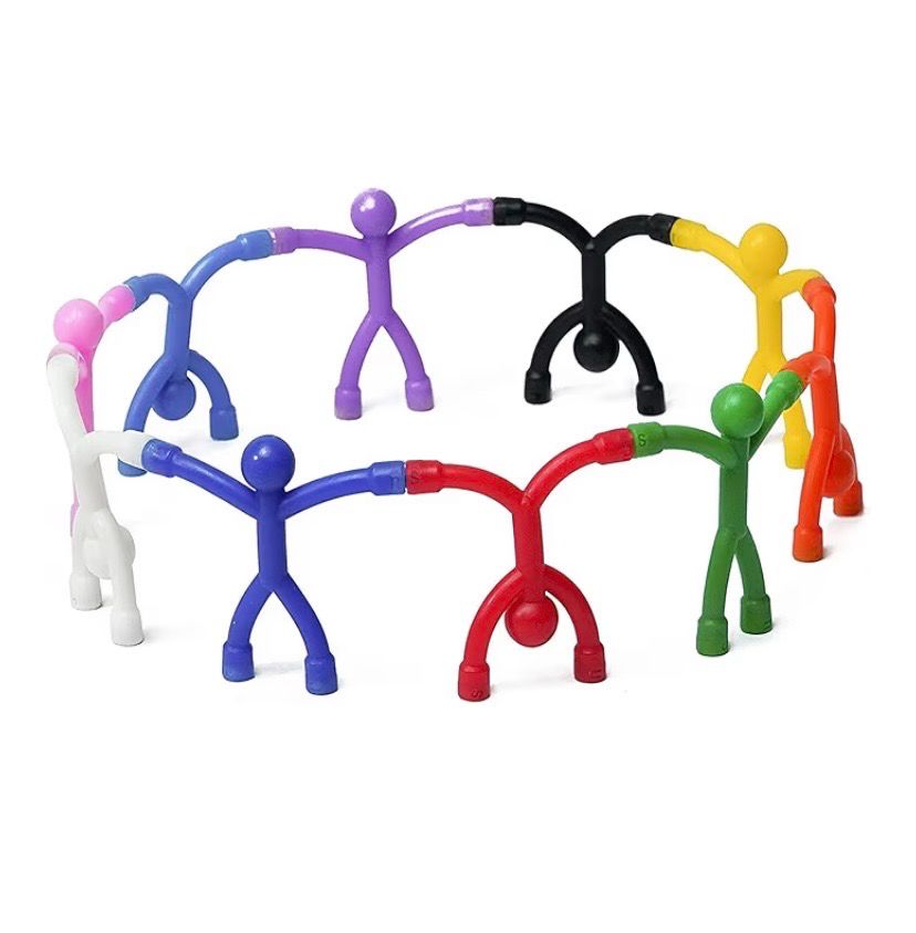 NEW 10 Pack Magnetic Stretchy Fidget Toys