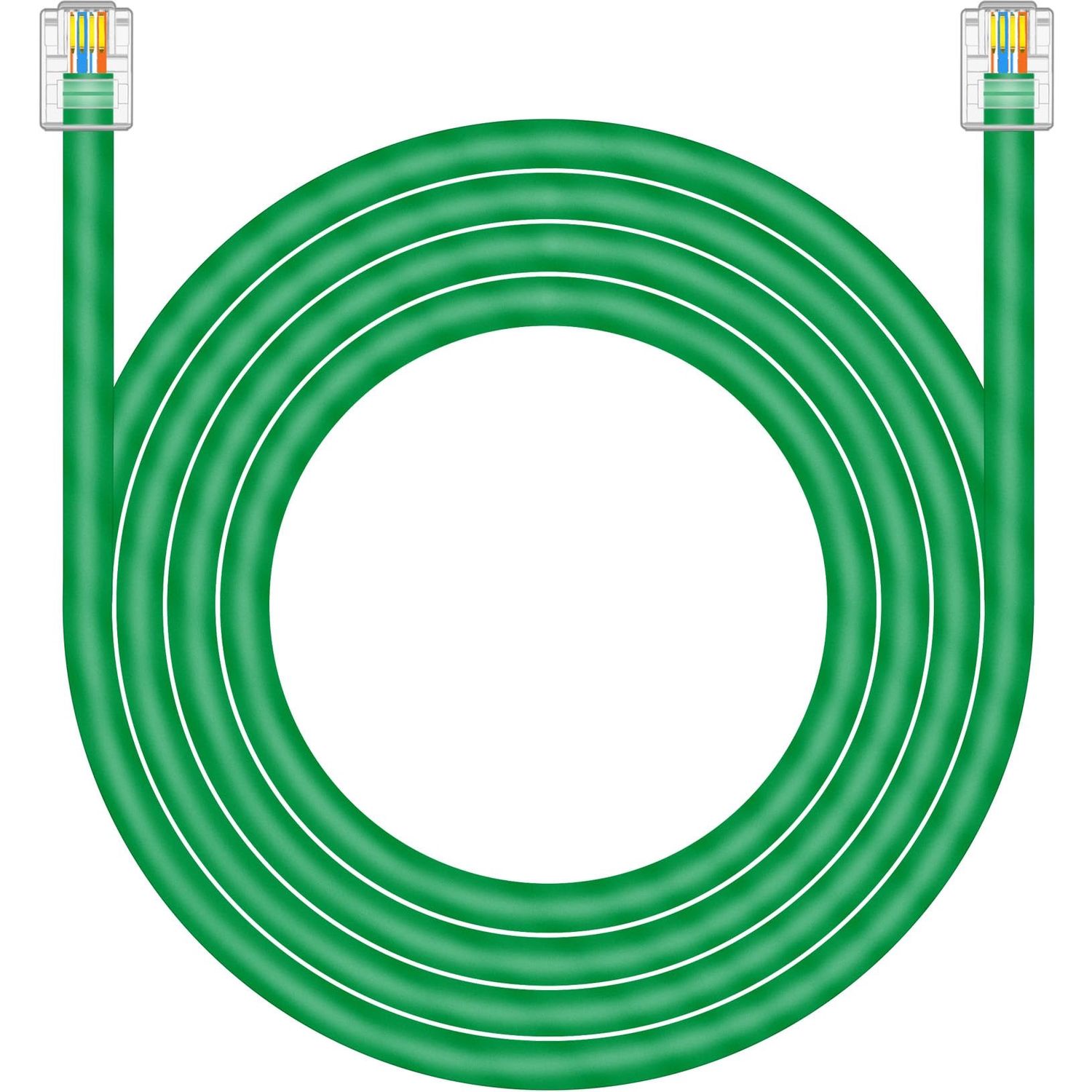 SEALED CAT5E RJ11 Data Cable DSL Cable 50ft