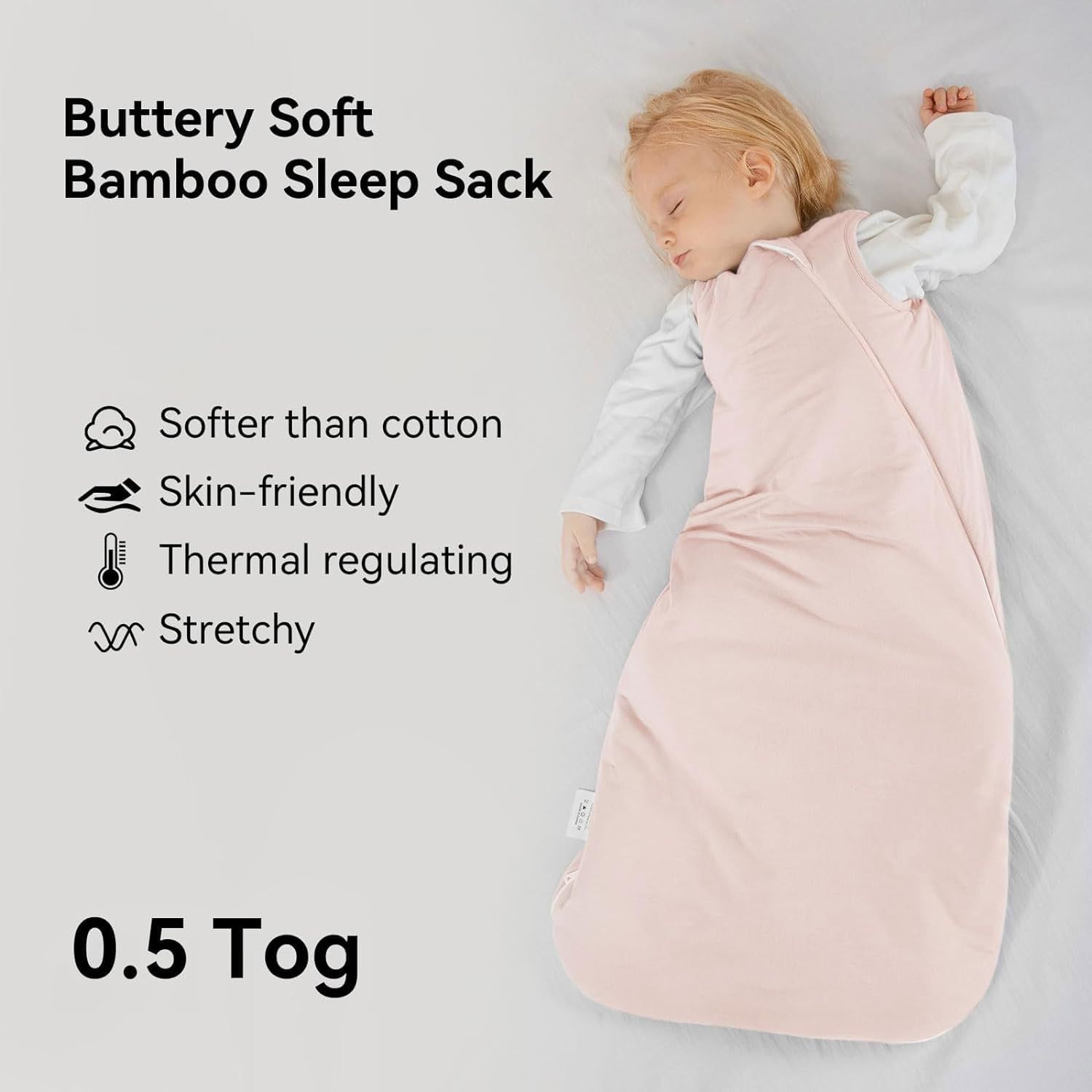 NEW Newborn Bamboo Baby Sleep Sack 0-6 Months