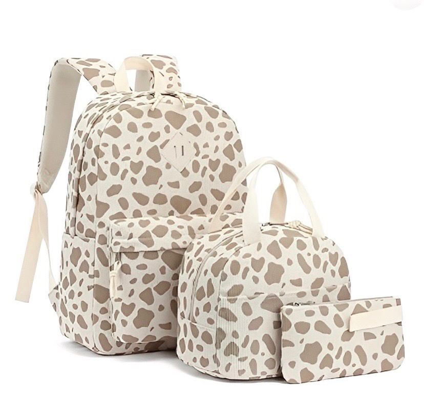 NEW Kids 3 in 1 Backpack, Lunch Pail, &amp; Pencil Case Bag