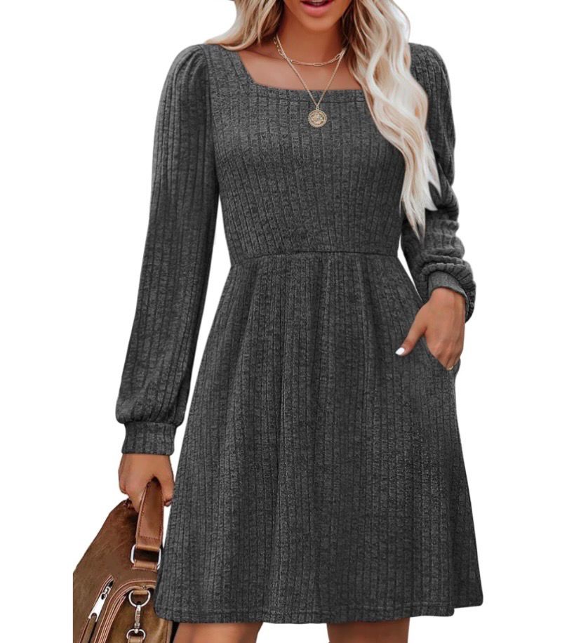 NEW Womens Knit Sweater Dress M