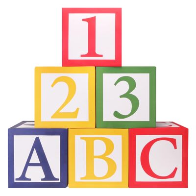 NEW 6pc Daycare / School Box Decorations