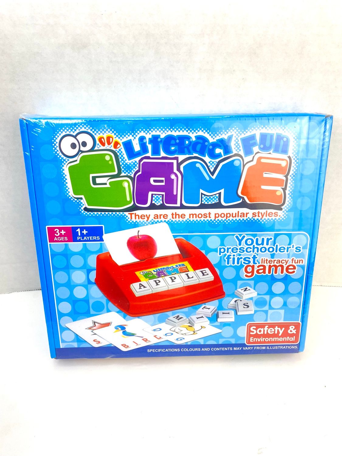 SEALED Kids Literacy Learning Board Game Toy