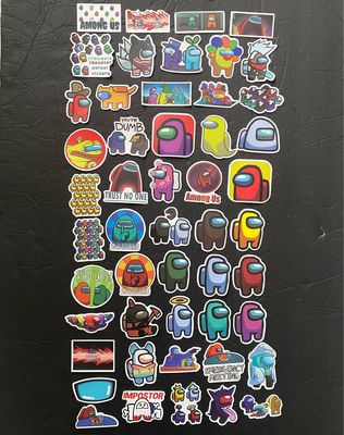 NEW 50 Pack Among Us Cartoon Sticker Set