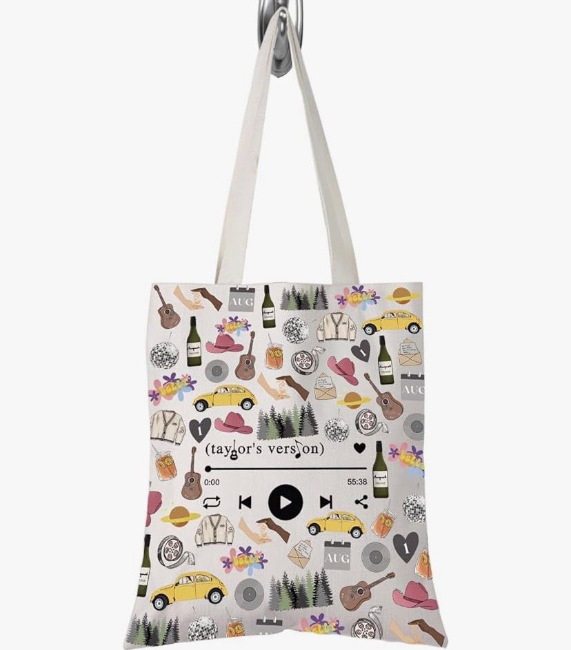 NEW Taylor Swift Music Tote Bag