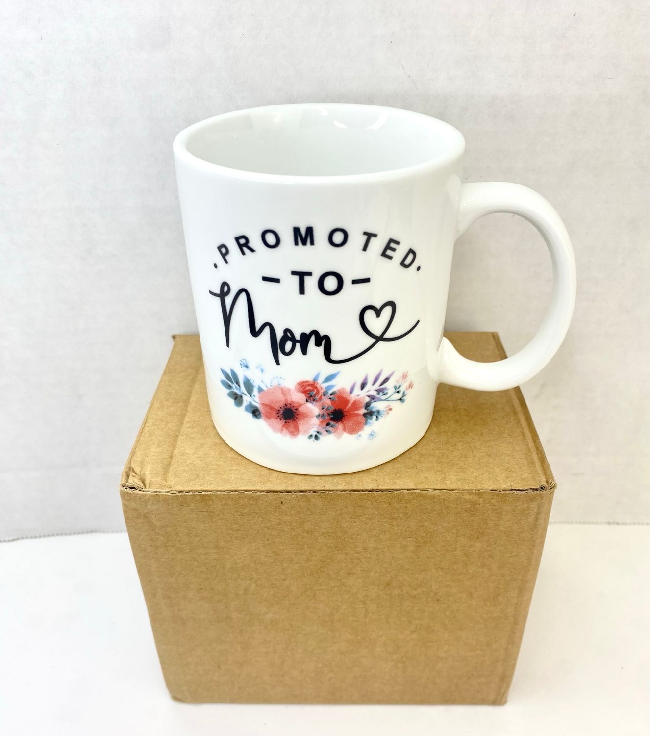 NEW ”Promoted To Mom” New Mothers Mug