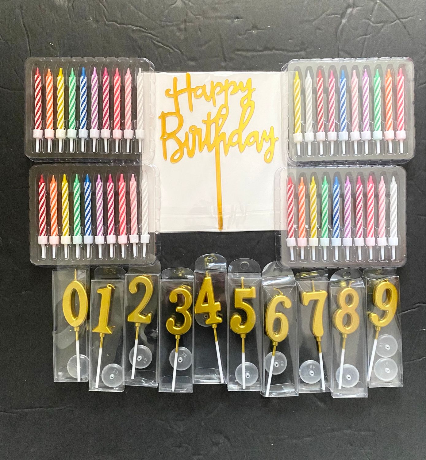 NEW 51pc Birthday Candle Set