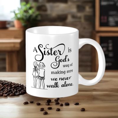 NEW Sisters / Siblings / Friendship Mug