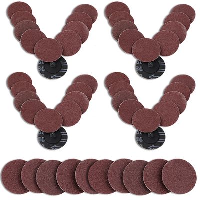 NEW 50 Pack Roll Lock Quick Change Sanding Discs NEW 50 Pack Roll Lock Quick Change Sanding Discs