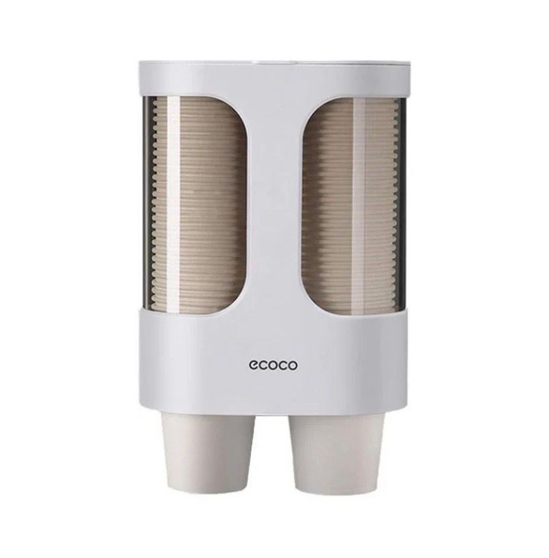 NEW Disposable Paper Cup Dispenser-  Wall Mounted
