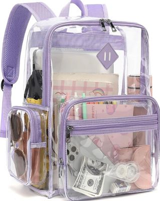 NEW Clear Transparent Backpack