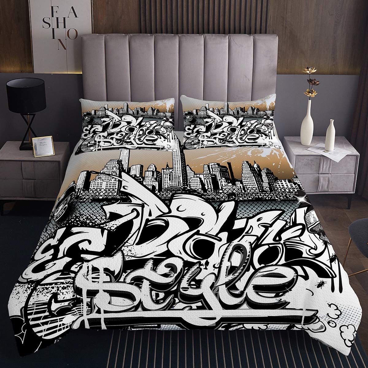 NEW “Hippie Graffiti” Queen Bed Sheet Set