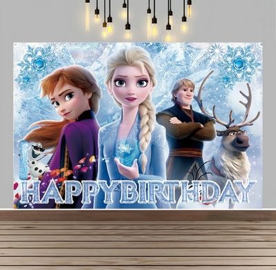 NEW Disney Frozen Happy Birthday Banner