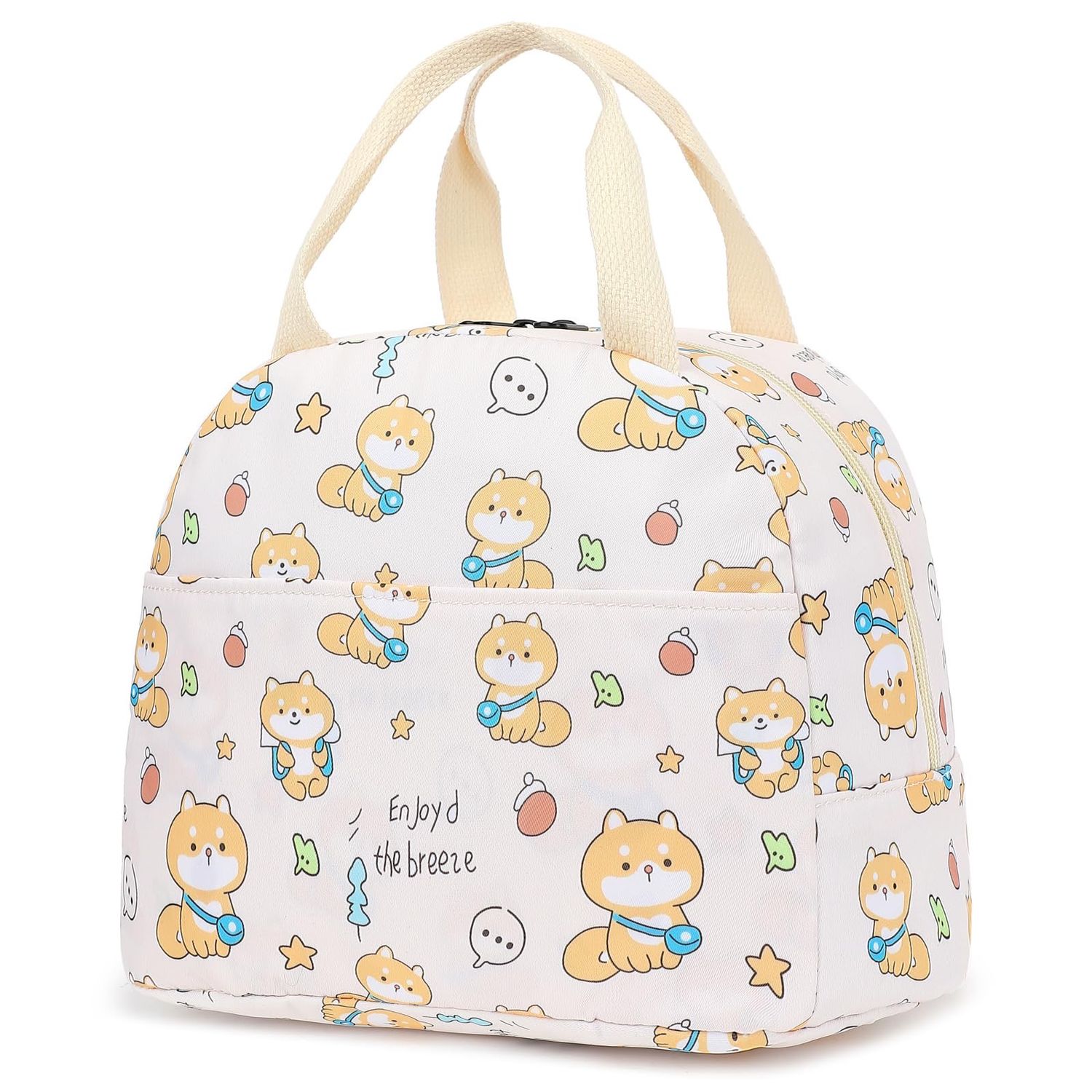NEW Insulated Lunch Bag Cat Pattern 7L