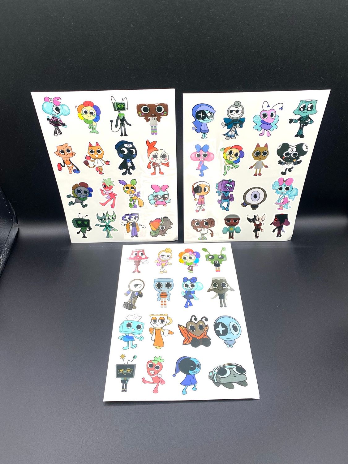 NEW 48pc Dandy’s World Kids Tattoos Art