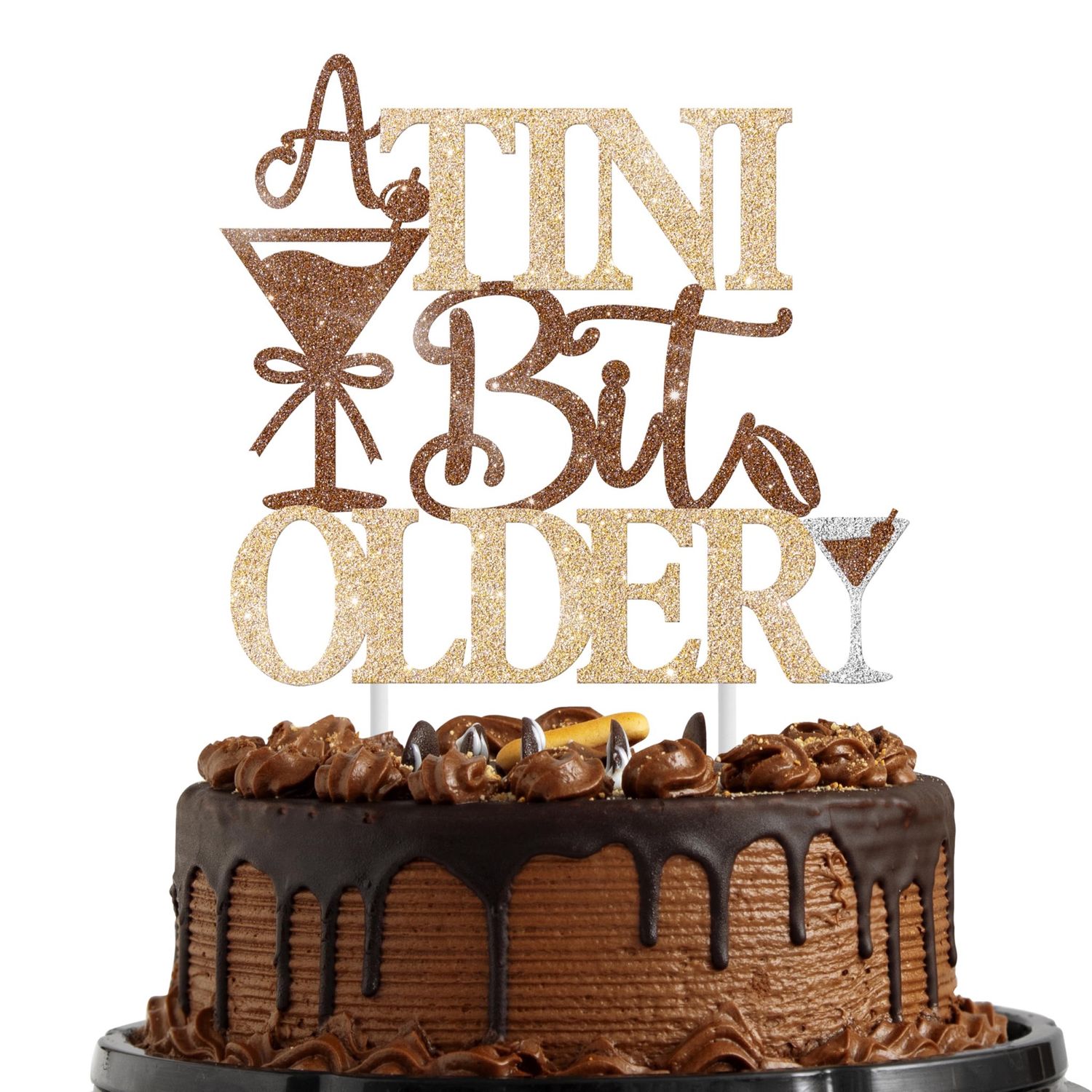 NEW Martini Cake Topper Party Decoration