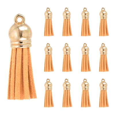 NEW 30pc Faux Leather Suede Crafting Tassels