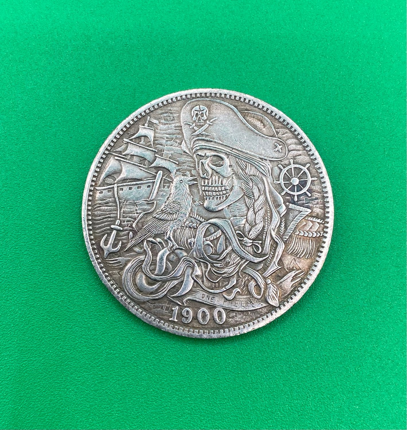 NEW Collectible 1900 Lucky Pirate Coin Token