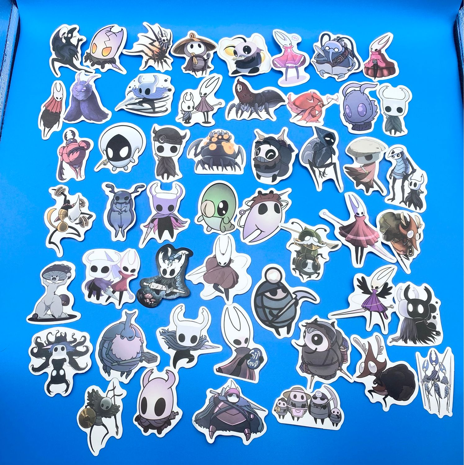 NEW 50pc Hollow Knight Anime Cartoon Sticker Set