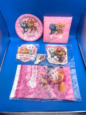 NEW Paw Patrol Party / Cake Set Serves 8